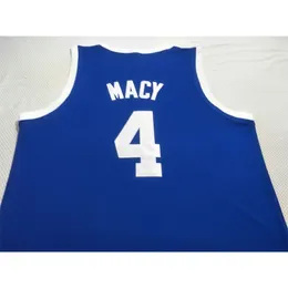 CHEN37 RAROS MENINOS MENINOS RAROS RARO RARO #4 KENTUCKY Wildcats Kyle Macy College Basketball Jersey Size S-5xl ou personalizado qualquer nome ou número de camisa