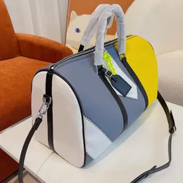 Designer Duffle Bag for Men and Women - Classic Large Capacity Travel Handbag