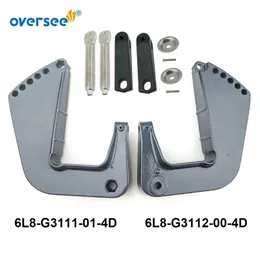 6L8-G3111 & 6L8-G3112 Clamp Bracket Kit Spare Parts For Yamaha 4-5-6HP Outboard F4 F5 F6