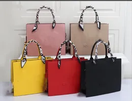 2022 Nowe Torby Qulity Classic Damskie Torebki Panie Composite Tote Jelly PU Leather Sprzęgła Torba Ramię Kobiet Kilpienek