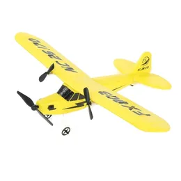 RC Plane Epp Foam Glider Airplane Metal Frame Outdoor Sports Toy 2 Channels Radio Remote Control Toy Kid Gift Drop LJ201210