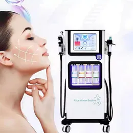 Korea Alice Skin Whitening Rejuvenation H2O2 7 I 1 Super Bubble Face Aqua Hydra Oxygen Jet Peel Peeling Face Machine