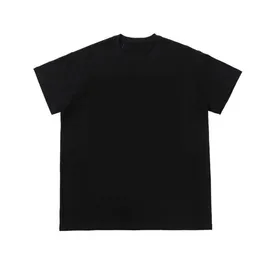 22SS Men Plus Projektanci TEES T SHIRTS Kolor trójwymiarowy haft z krótkim rękawem Załoga Szyjka Streetwear Black White Xinxinbuy M-2xl