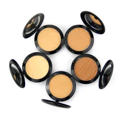 face powder pressed setting face makeup private label new arrive 5 shades black case hot sell cosmetics Foundation Womens Beauty