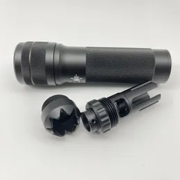 Accessori tattici PBS Silenziatore Decorazione tubo anteriore Cpak105 74m Renxiang AK Spina dritta universale 19mm 14 Denti inversi Md58 Giocattolo sportivo all'aperto