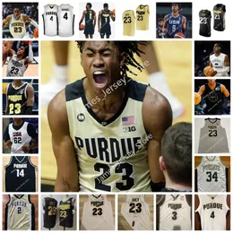 23 Jaden Ivey Basketbol Forması Vintage Purdue Kazan üreticileri Dikişli Kolej Formaları 2022 NCAA Basketbol Giysileri