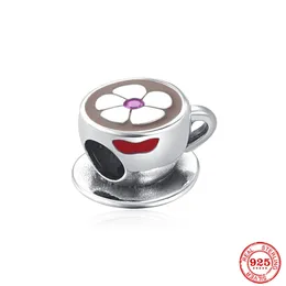 Coffee Lovers 925 Silver Charm Set Fits Most Charm Bracelets