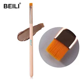 Makeup Tools Brooch Corrector Pequea Brush Maquillaje By Synthetic Goat Pink Dorado 220423