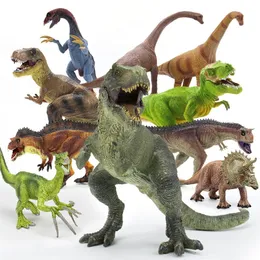 Dinosaur tyrannosaurus rex parasaurolophus spinosaurus styracosaurus plesiosaur brachiosaurus action figur leksak djur figurer 220520