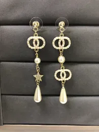 Luxury Designer Women Long Dangle & Chandelier Earrings Fashion Drop Earrings High Quality With Case