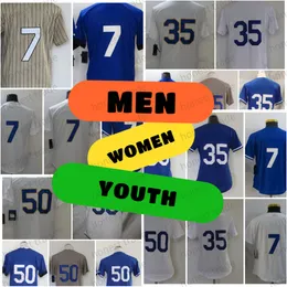 35 Cody Bellinger Blue Mookie Betts Men Baseball Jersey Women 7 Julio Urias White Youth Stitched Shirt Kids Jerseys Uniforms Sportswear