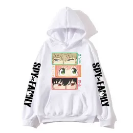 Anya Spy x Family Print Hoodies Loid Yor Anime Manga Men/Women Sweatshirts Fashion Oversized Hoodie Harajuku Pullovers Clothing Y220713