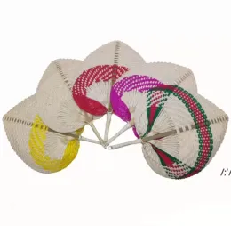 Woven Straw Bamboo Hand Fan Favor Party Baby Environmental Protection Mosquito Repellent Fans For Summer Wedding
