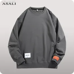 Lange Mouw Truien Voor Mannen Oversized Sweatshirts Hip Hop Harajuku Streetwear Mannen Trui Hoodies 2022 O-hals Sweatshirts L220730