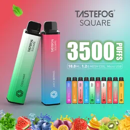 JC Shenzhen Factory Saling direto Sabores personalizados 0% 2% 5% NIC recarregável 3500Puffs bares vaporizador de vapor PAPE PET Cigarte eletrônico de caneta