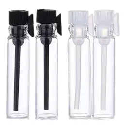 1 ml 2ml 3 mln Mini Travel Glass Perfumy Butelka do oleju eterycznego Pusty Condenetori Kosmetyczne Vuoti do dyfuzorów olejów próbek