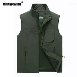 Giubbotti da uomo più taglia grande 6xl 7xl giubbotto estivo uomo fodera a maglie sottile casual gilet homme womme whitcoat maschio chalecos para hombre1 stra22