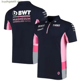 1YPV 2022 Yeni F1 Formula One Racing Team Polo Gömlek Sezonu Motorsport Point T-Shirt Nefes Alabilir Kısa Kollu Araba Fan Giysileri