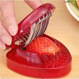 Ferramentas de escultura de frutas do cortador de cortinas de morango Salada Bolo de bolo de bolo de bolo Cuttter Gadgets de cozinha e acessórios 0509