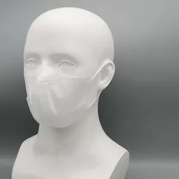 3D-Einweg-Maske in einfarbiger Farbe für Erwachsene, dreischichtiger Schutz mit schmelzgeblasenem Stoff, staubdicht, atmungsaktiv, Anti-Dunst