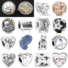 2020 NEW 100% 925 Sterling Silver Fascinating lovely Animal World Charm Fit DIY Women Bracelet Original Fashion Jewelry Gift AA220315