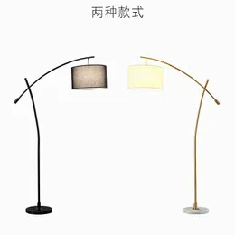 Lâmpadas de chão Modern Led Iron Free Standing Lamara de Pie Alto Lâmpada Loft Lampffloor