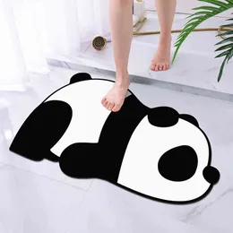 Diatom Mud Cartoon Cushion Bathroom Non Slip Floor Mat Toilet Doormat Household Quick Dry Cleaning Hand Room