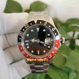 BPF Maker Super Quality Uhren 40mm 1675 Vintage Retro Schwarz Rote Lünette Edelstahl CAL.2813 Uhrwerk Mechanische Automatik Herrenuhr Herrenarmbanduhren