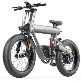 دراجة إلكترونيات بالجملة 20AH Battery20 "x 4.0 Fat Tyre Aluminium Alumoy 48V 500W Motor 7 Speed ​​Mountain Electric Bicycle 45kmh