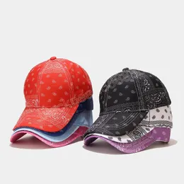 Fashion Snapback Cap Women Men Flowers Flowers Print Vintage Baseball Caps في الهواء الطلق Hip Hop Baseball Hat Casquette