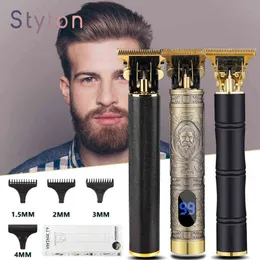 Styton T9 Elektrischer Haarschneider Akku-Rasierer Bartschneider für Männer Wiederaufladbare Friseurschneidemaschine 220624