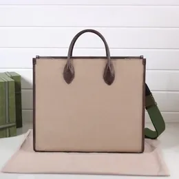 Designer-Einkaufstasche, spezielle Handtasche mit Farbverlauf aus Segeltuch, Einkaufstaschen mit großer Kapazität für Frühling und Sommer, Damen-Geldbörse, Jacquard-Schultergurt-Umhängetasche