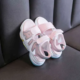 Unisex Kids Shoes for Girl Sandals Children Beach Boys Fashion Mesh Sandal Princess School Sport Shoes 3 5 6 7 8 9 10 11 12 Year G220523