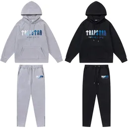 Design Hoodie Sweatshirt Trailtsuits Erkek Kadın Polar Demir Setleri Kış pantolon 2 adet set çalışıyor Hoody Designer Trapstars kapüşonlu sweatshirt Sport Jogge XXL