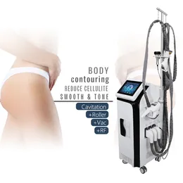 Sistema di cavitazione ultrasonica professionale a vuoto Rollar Rf e massaggio muscolare per la riduzione della cellulite grassa