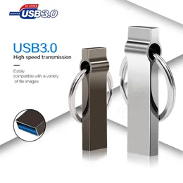 USB 3.0 Pen Drive 64 GB 128 GB 256 GB Högkvalitativ USB Flash Drive 32 GB 16 GB 8GB 3.0 Flash Memory Stick 64 GB Watertof USB Stick