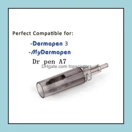 25Pcs/9/12/36/42 Pins Replacement Needles Cartridges For Dermapen 3/Dr Pen A7 Needle Gray Color Drop Delivery 2021 Permanent Makeup Tips S