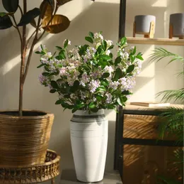 Home Decorative Flowers realistische Thymian-Kunstblume für Hochzeitsfeier-Dekoration