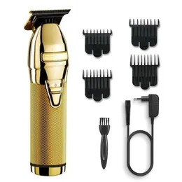 Barber Professional Hair Clipper Men Electric Hair Trimmer Beard Trimer Cutter Machine Reviderad till Andis T-Outliner Blade238s
