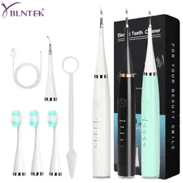 Yblntek Electric Toothing Brush Ultrasonic Tooth Cleaner家庭用歯洗浄歯ホワイトレンポータブルオーラル灌漑口頭ケア220607