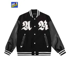 Uncledonjm Emelcodery argesty Jacket Casual Baseball Jacket Techwear осень и зимняя куртка Men T220728