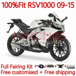 Wtryskowe owiewki dla Aprilia RSV4 RSV-1000 RSV 1000 R RSV1000R 161NO.23 RSV1000 R RR 09 10 11 12 13 14 15 RSV1000RR 2009 2012 2012 2012 2013 2014 2014 Body Pearl White White