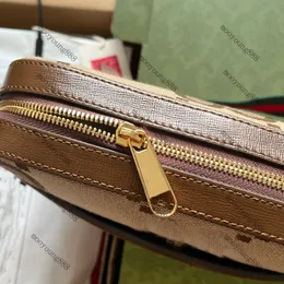 최상층 품질 고품질 고급 고급 고급 미스 가방 여성 브라운 진짜 가죽 캔버스 가방 지갑 크로스 바디 어깨 패브릭 스트랩 가방 지퍼 클러치 지갑이있는