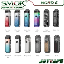 SMOK Nord 5 Pod System Kit 2000mAh 80W with Side Filling 5ml Pod-Cartridge Comaptible with RPM 3 Coils 100% Original