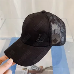 Erkek için Mens Beyzbol Moda Net Ball Cap ayarlanabilir yaz güneş şapka gündelik marka mektupları s tasarımcılar takılmış şapkalar
