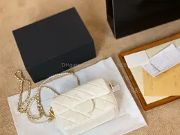 2022 Neueste Mini CF Perlenkette Abendtasche Luxus Designer Umhängetasche Mode Dame Super schöne Fee Taschen Großhandel Damen Geldbörse