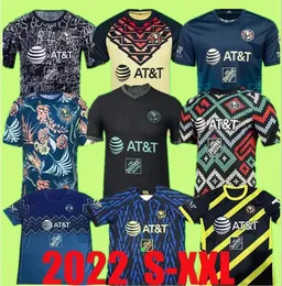 Liga MX 21 22 23 24 Club America Soccer Jerseys 2021 2022 2023 Third Giovani Caceres B.Valdez 2022 2023 Aquino J.Dos Santos D.Valdes R.Martinez Maillot Men Football Shirts