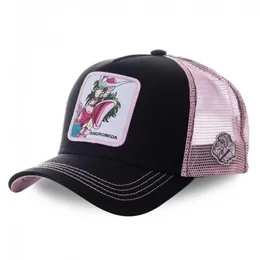 قبعات حافة بخيل كوتون سانت أنا سي seiya cartoonanime mesh casquettes hommes eti femmes mode broderie