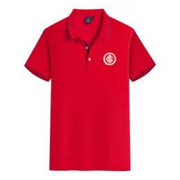 스포츠 클럽 인턴 라니 시온 남성 여름 레저 하이 엔드 빗질면 티셔츠 프로페셔널 짧은 슬리브 옷깃 셔츠