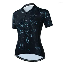 Giacche da corsa in bicicletta in bicicletta in discesa in jersey camisas ciclista maglia mtb roupa de femminina veste femme dames kledingracing